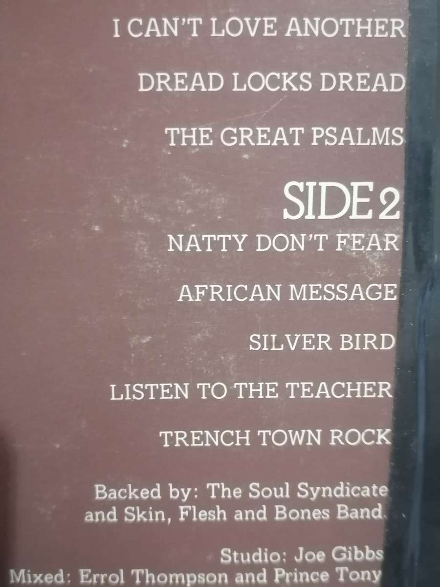 U-Roy, Dread in a Babylon, vinyl.