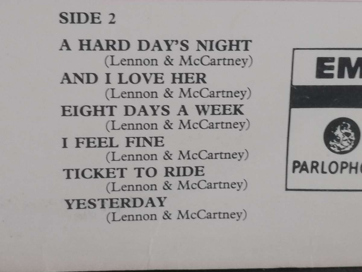 The Beatles 1962-1966, Double album, vinyl's.