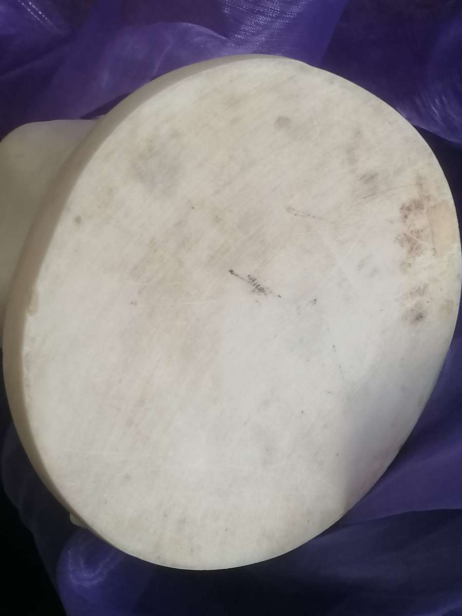 Vintage & original 26 cm high Joan of Arc statue by Le Ron.