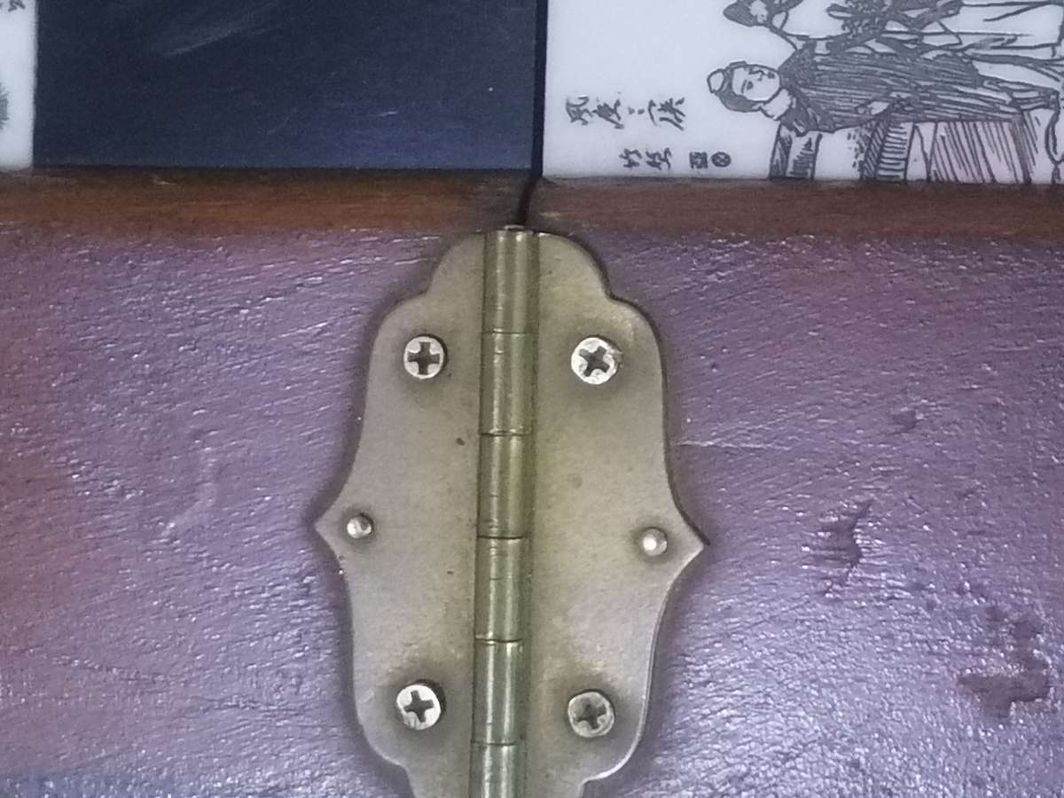 Vintage oriental exquisitely hand carved chess set.