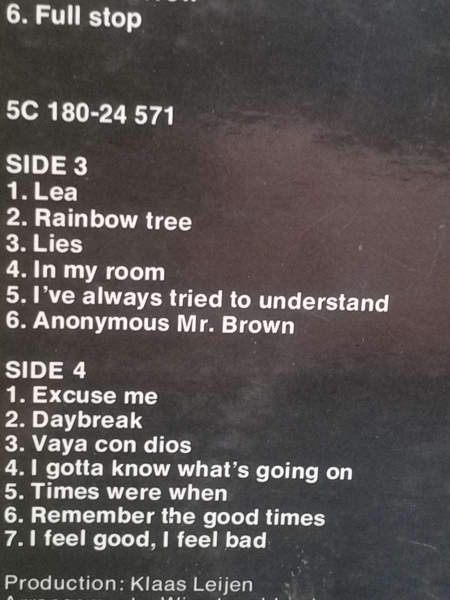 The Cats, Times were when, double album, vinyl's.