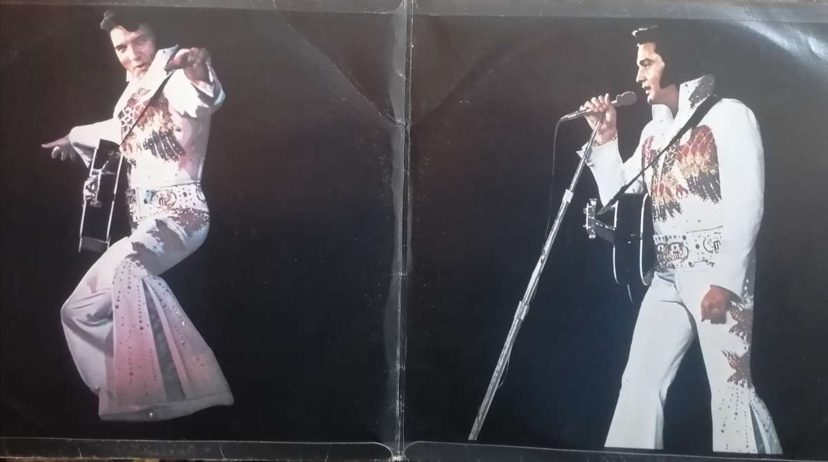 Elvis Presley in concert on tour June 1977, double album, vinyl's
