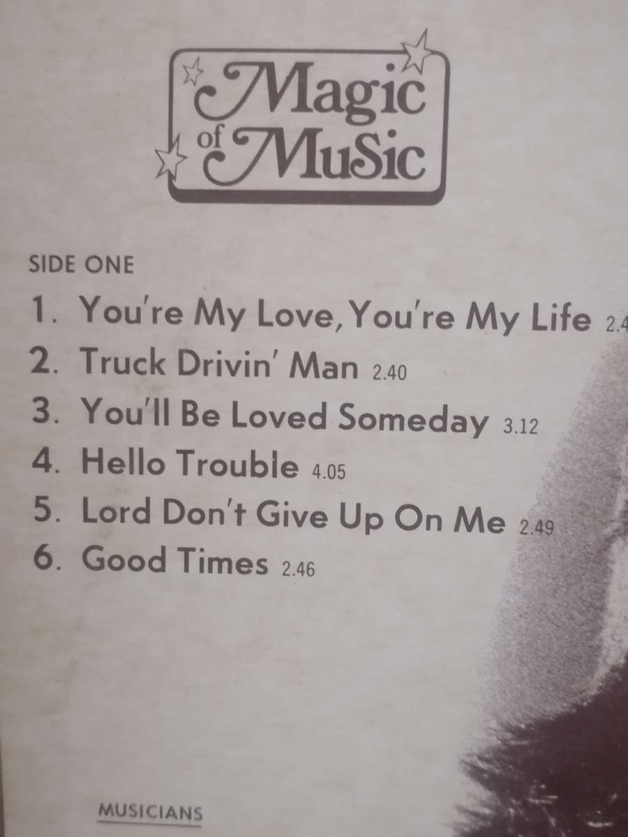 Bobby Angel, You're my Love, your my Life, vinyl.