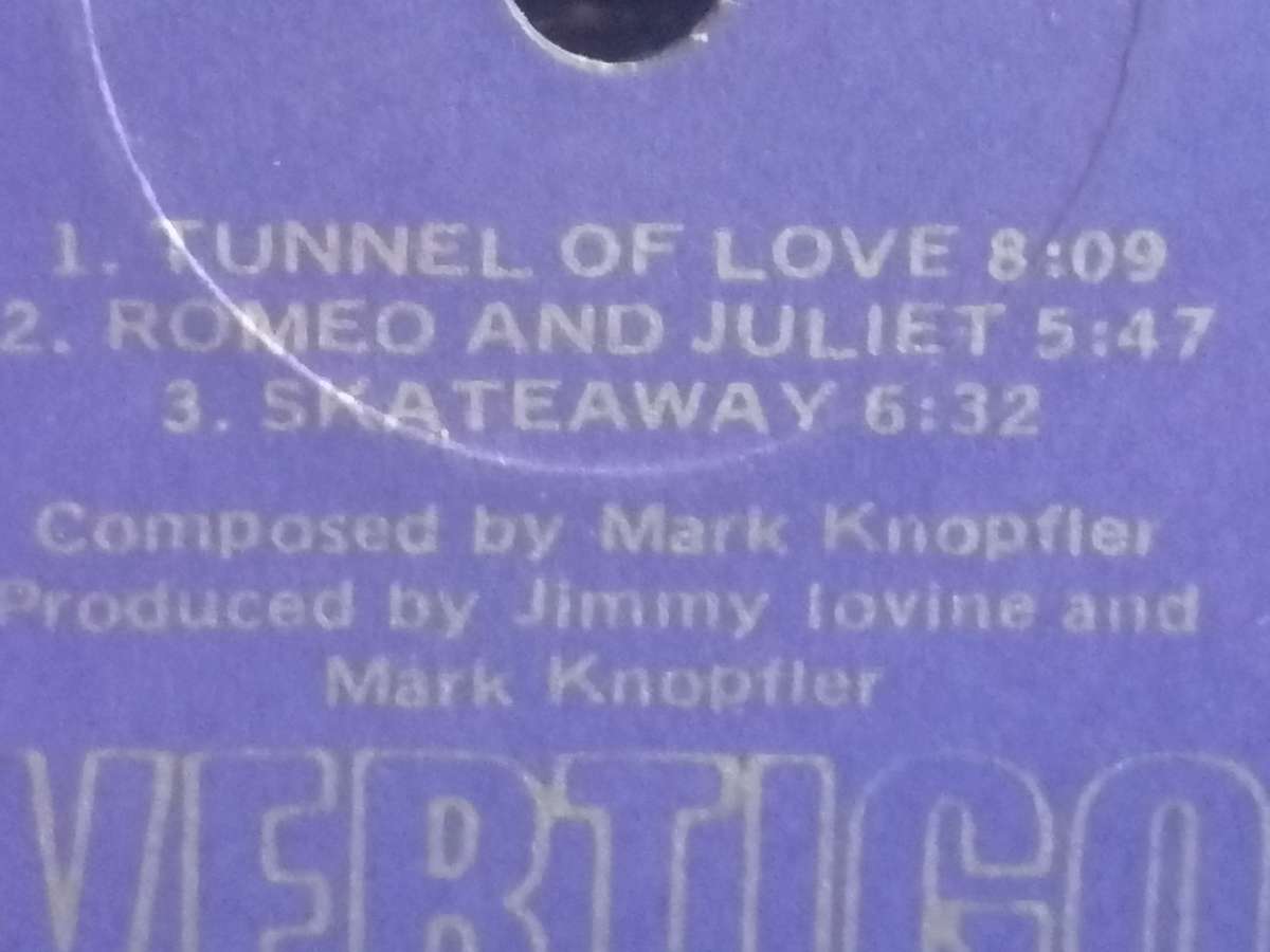 Dire Straits, Making movies, vinyl.