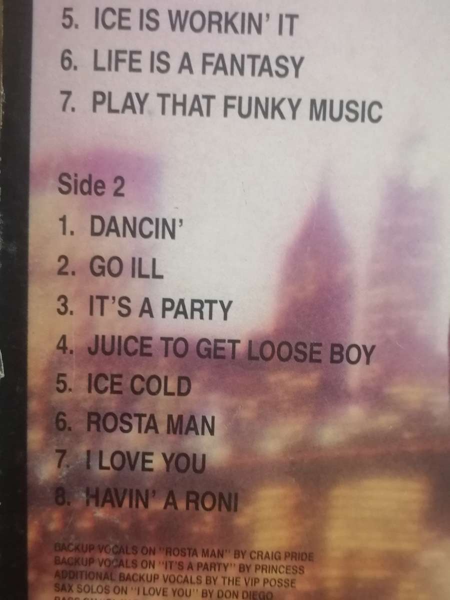 Vanilla Ice, To the extreme, vinyl.