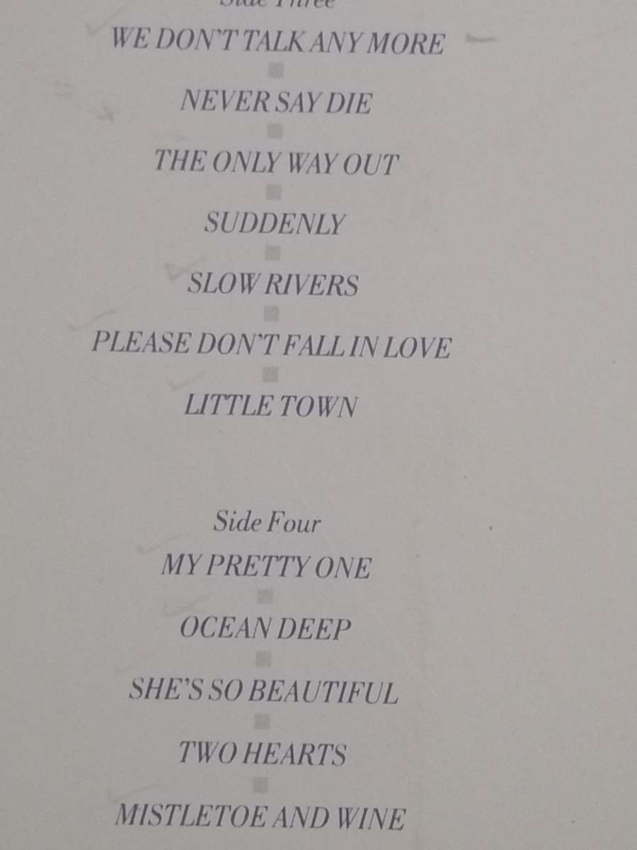 Cliff Richard, Private collection 1979-1988, double album, vinyl's.