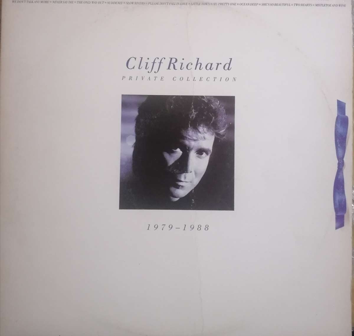 Cliff Richard, Private collection 1979-1988, double album, vinyl's.