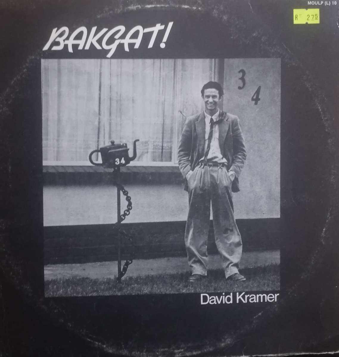 David  Kramer, Bakgat!, vinyl very good.