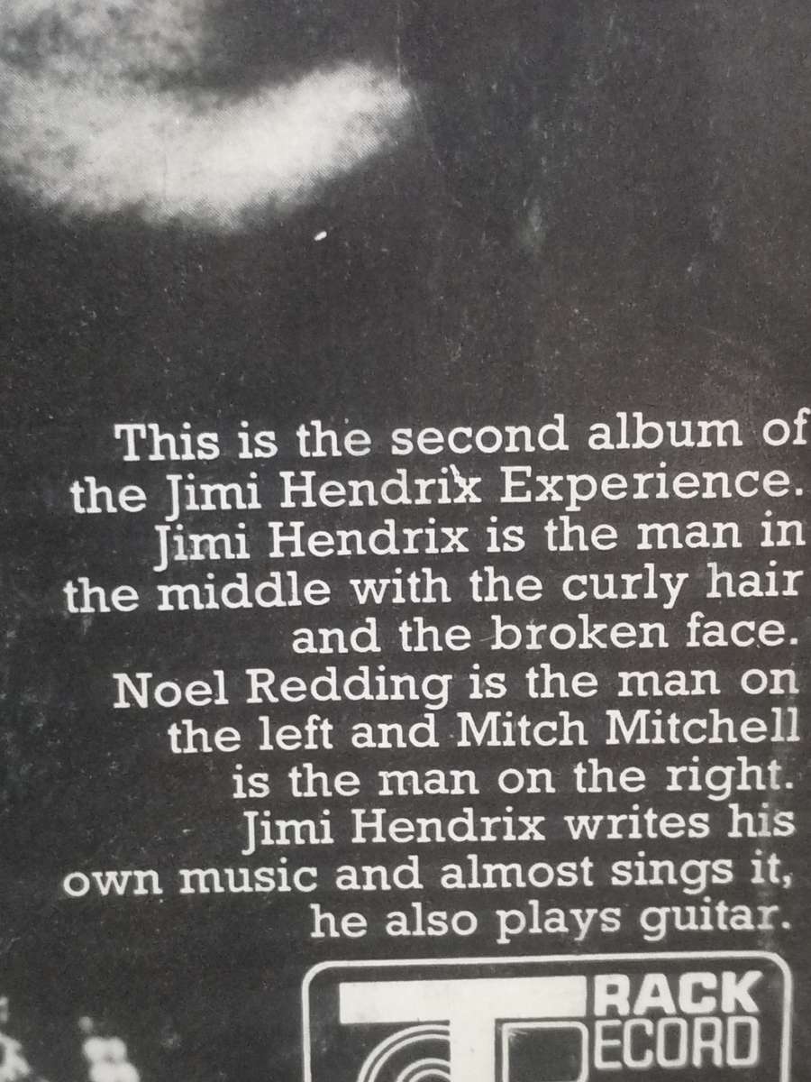 The Jimi Hendrix Experience, Axis: Bold as Love, vinyl.