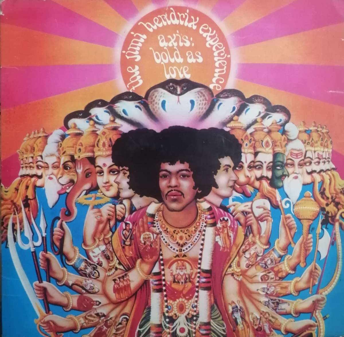 The Jimi Hendrix Experience, Axis: Bold as Love, vinyl.