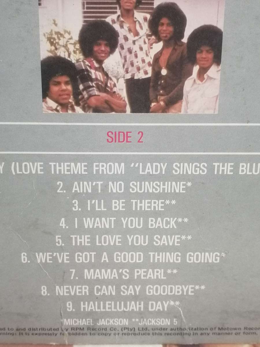 Michael Jackson plus the Jackson 5, Greatest hits, vinyl.
