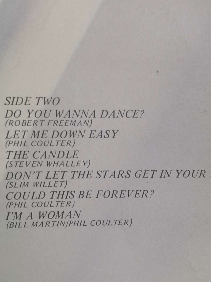 Geraldine, I'am a Woman, vinyl.