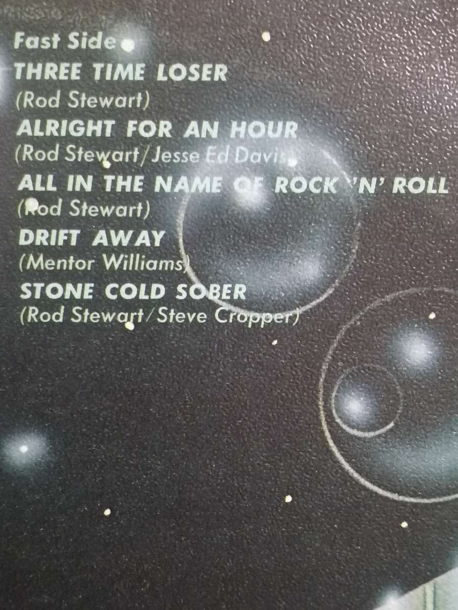 Rod Stewart, Atlantic Crossing,  vinyl.