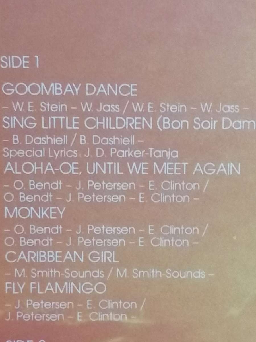 Goombay Dance Band, Sun in Jamaica, vinyl.