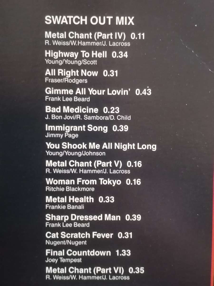 Metal Marathon, The Heavy's, vinyl very good.