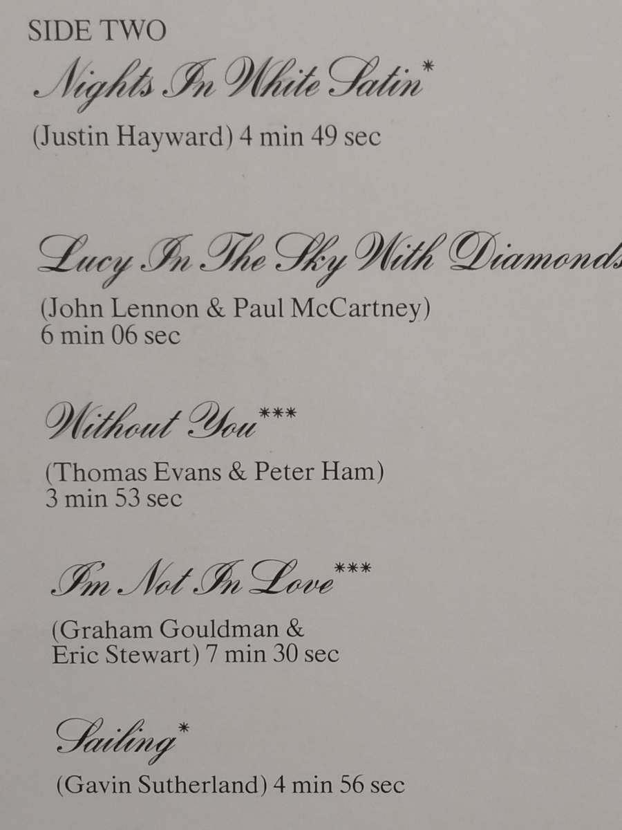 Classic Rock, vinyl excellent.