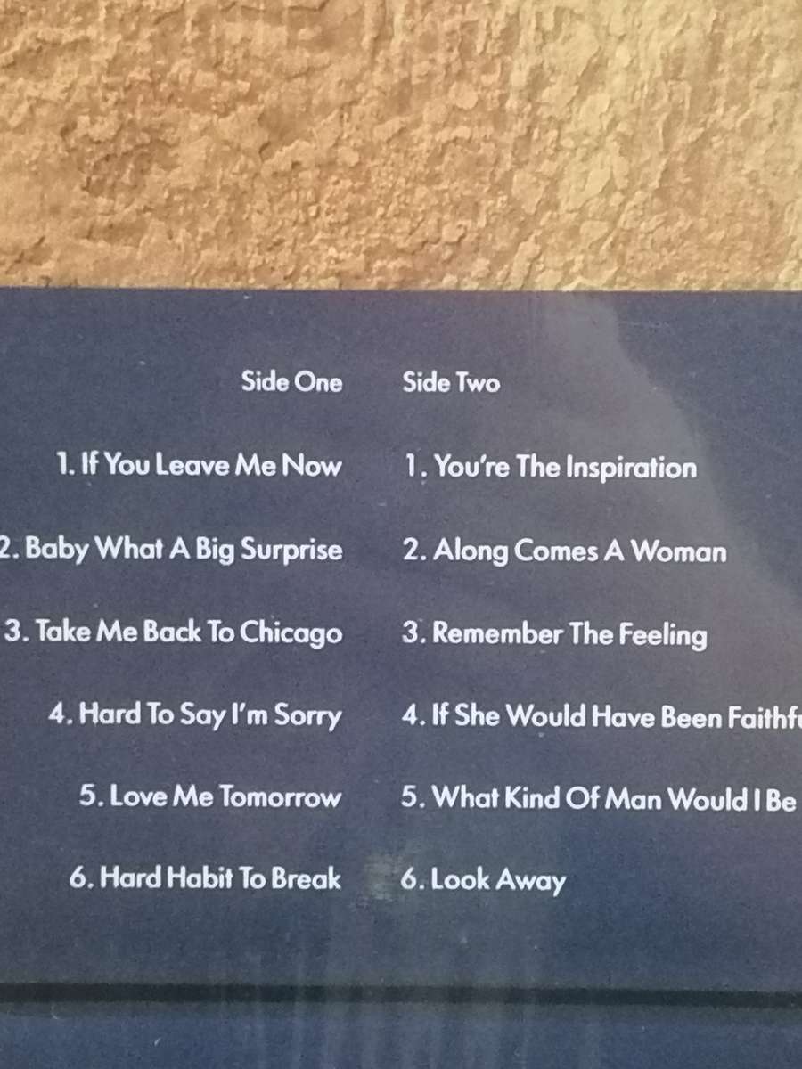 Chicago, The Heart of..., vinyl excellent.