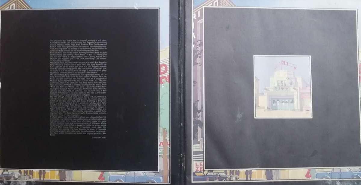 Led-Zepplin, soundtrack from the film, double album, vinyl's very good.