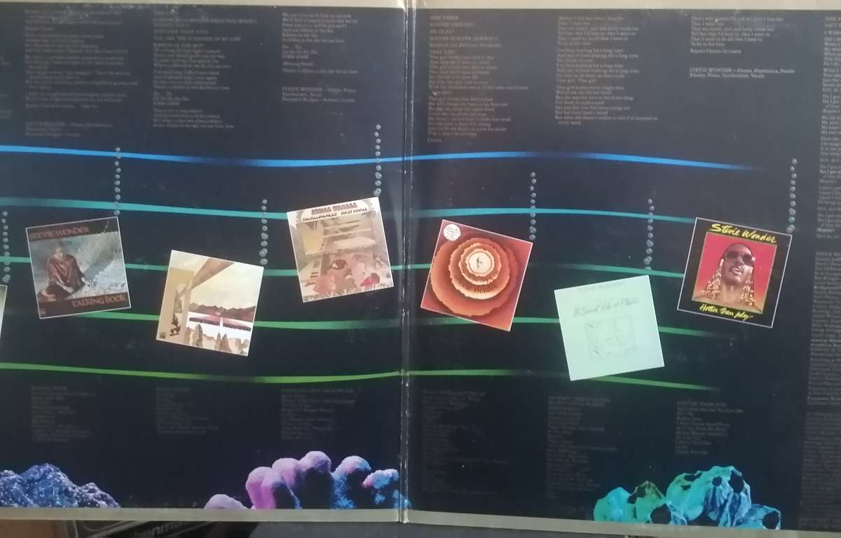 Stevie Wonder's Original Musiquarium 1, double album, vinyl's excellent.