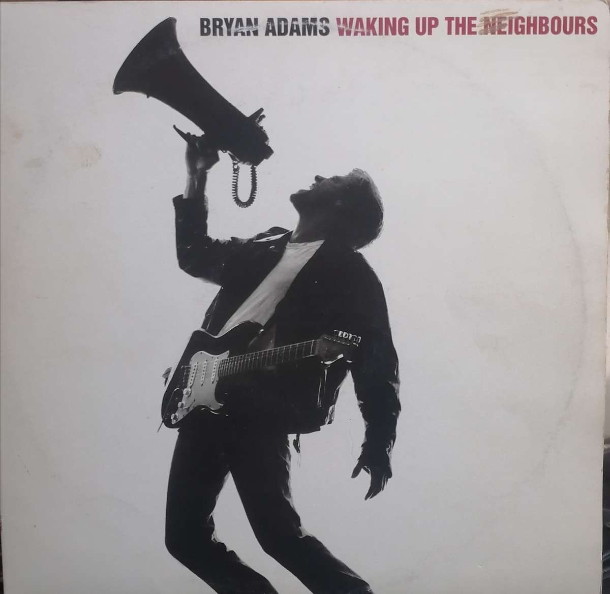 Bryan Adams, waking up the neighbours, double album, vinyl's excellent.
