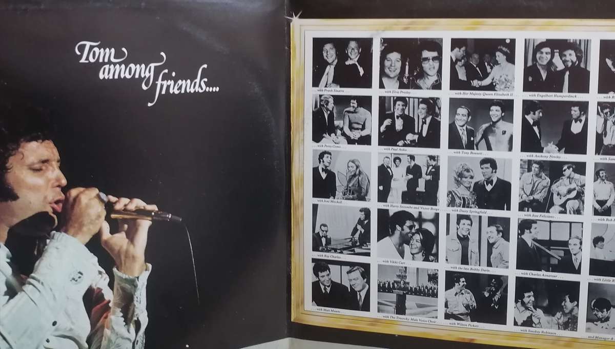 Tom Jones, double album, vinyl's excellent & cover good repaired.