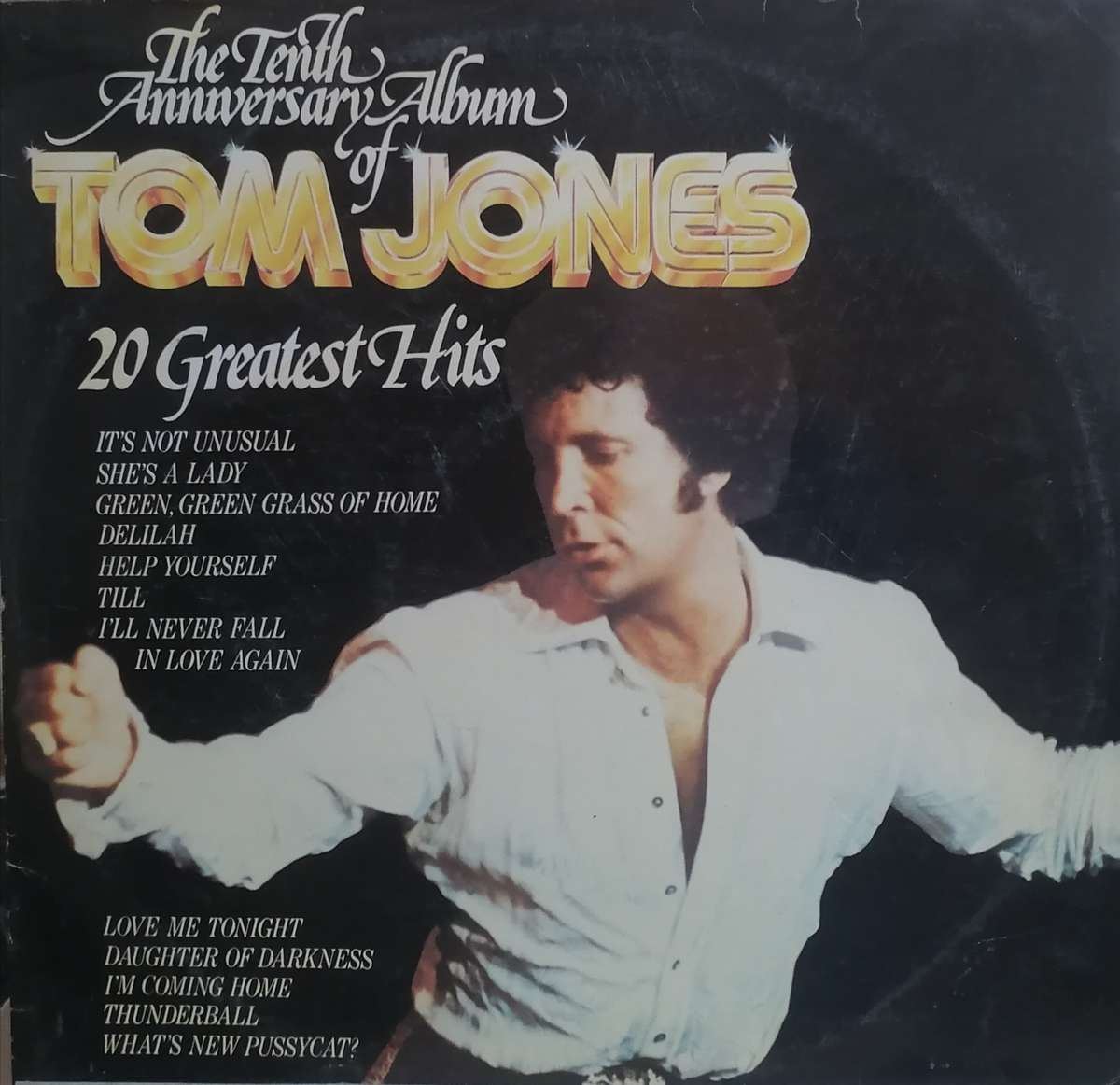 Tom Jones, double album, vinyl's excellent & cover good repaired.