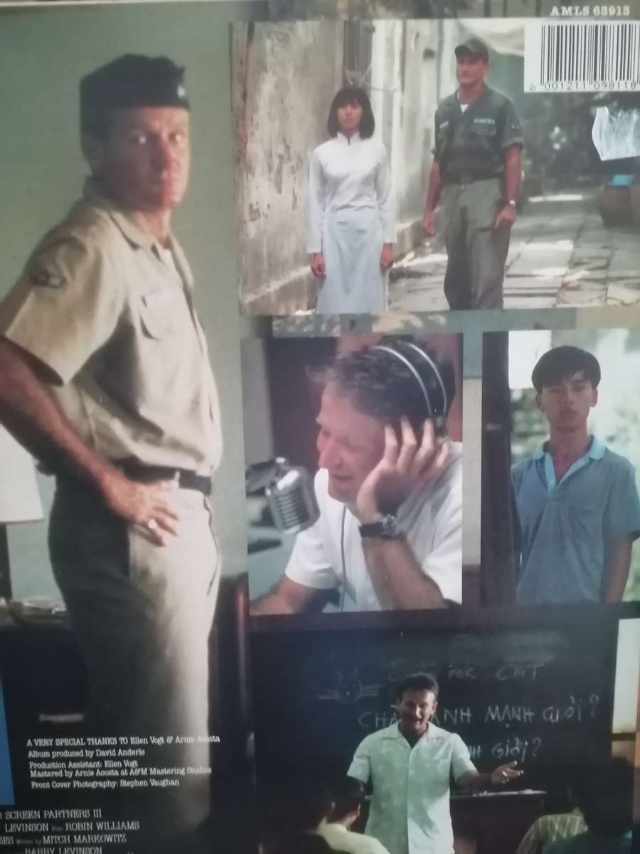 Good Morning Vietnam, original picture soundtrack, vinyl excellent.