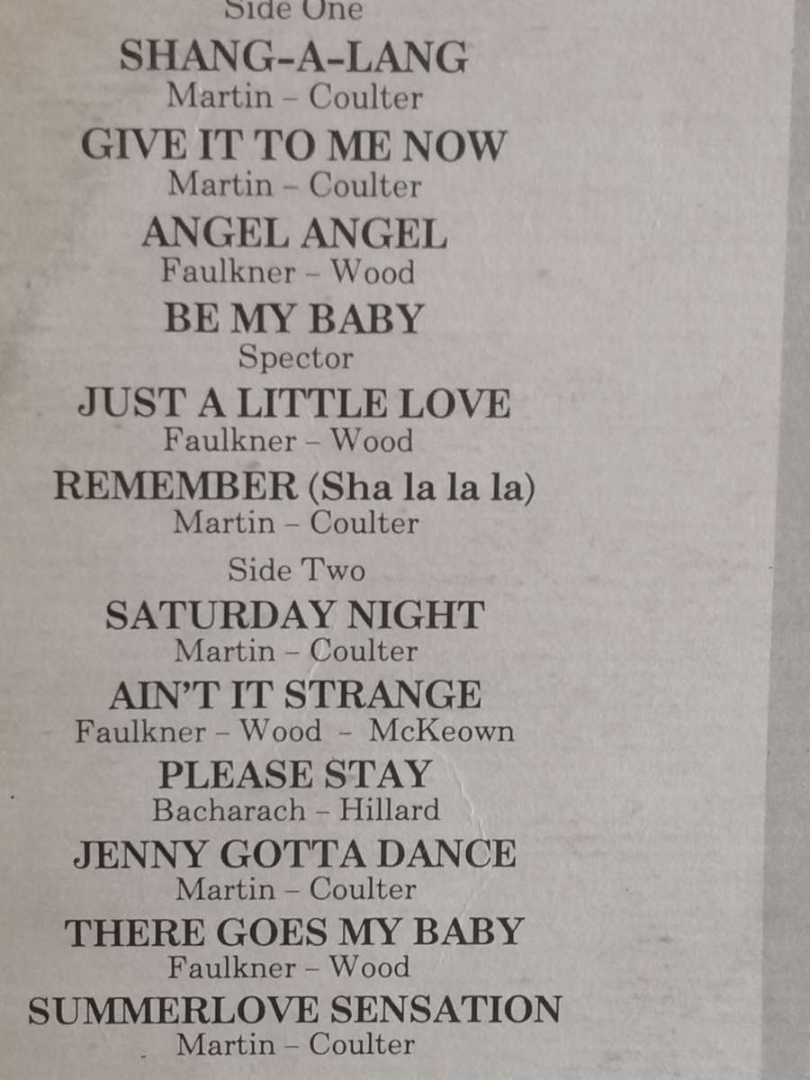 The Bay City Rollers, Rollin, vinyl very good.