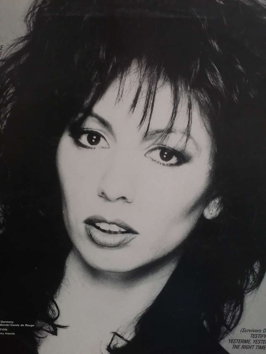 Jennifer Rush, Movin, vinyl in excellent condition.