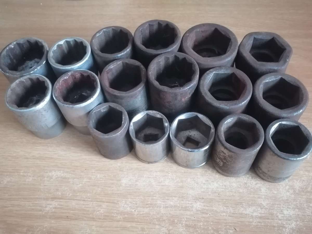 17x large sockets, Gedore and others.