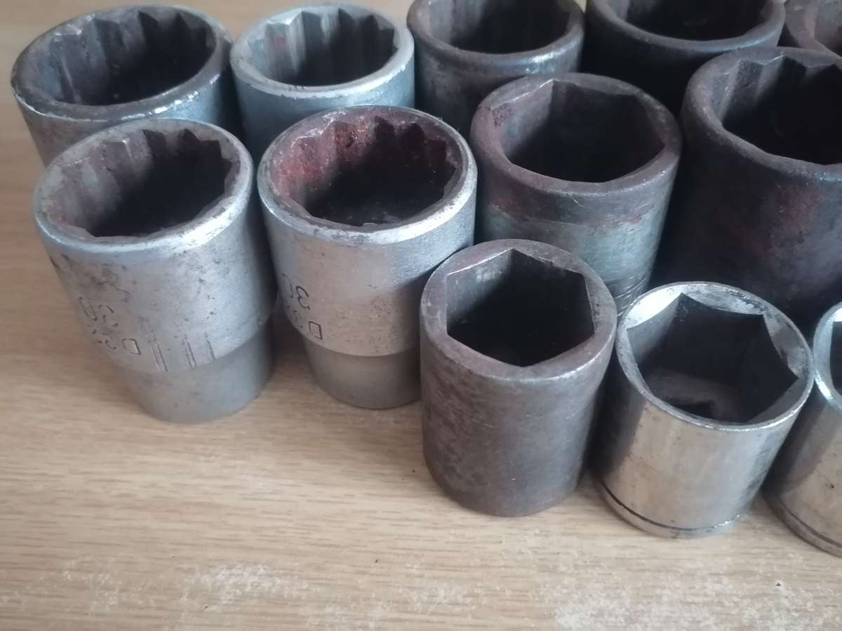 17x large sockets, Gedore and others.