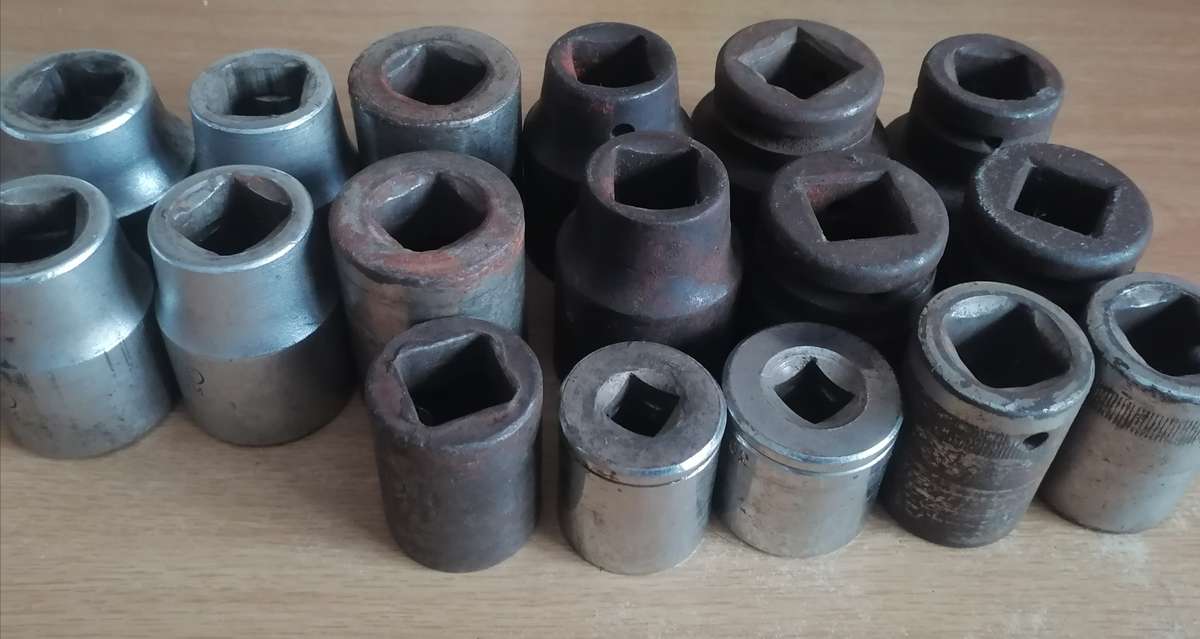17x large sockets, Gedore and others.