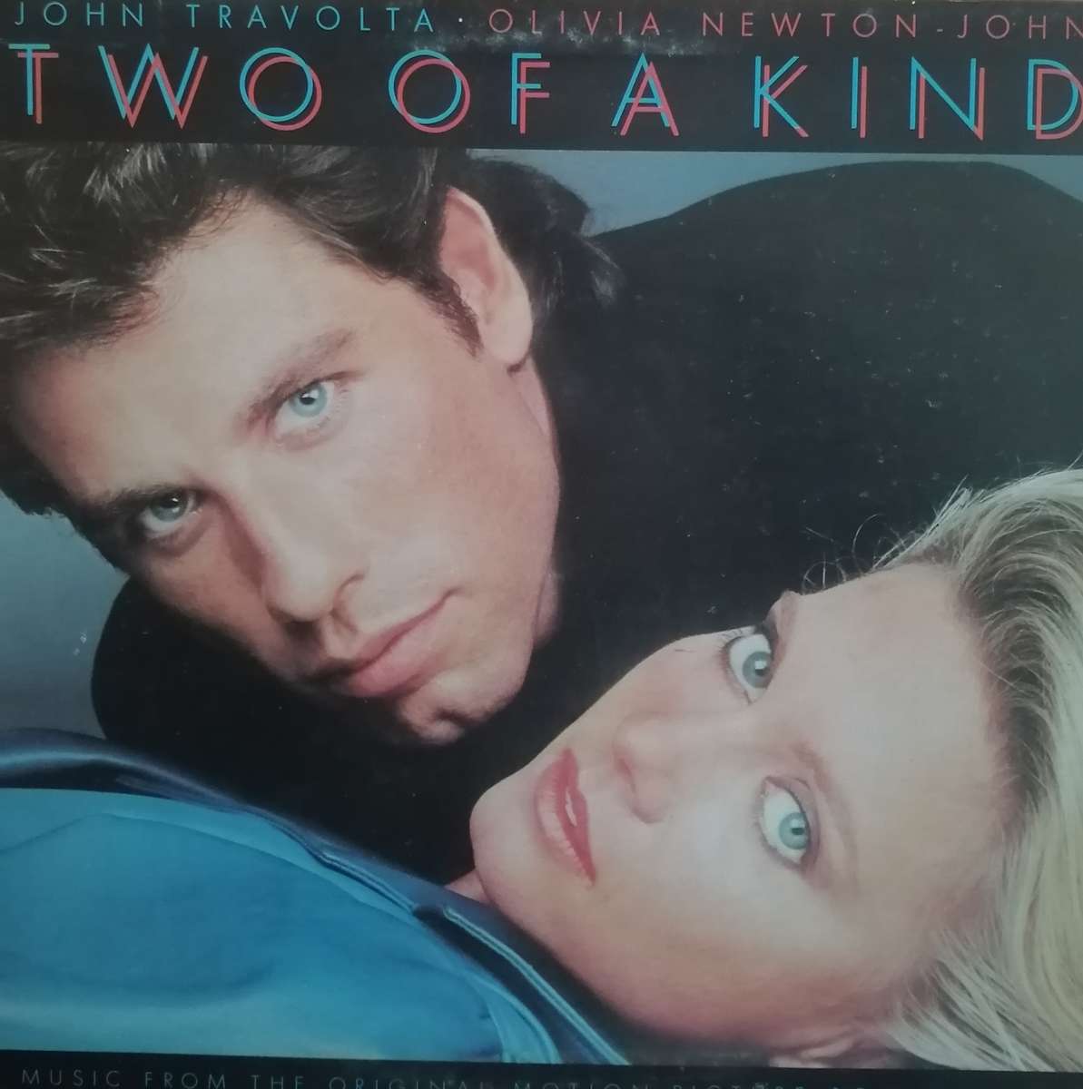 John Travolta & Olivia Newton-John, Two of a Kind, vinyl exellent.