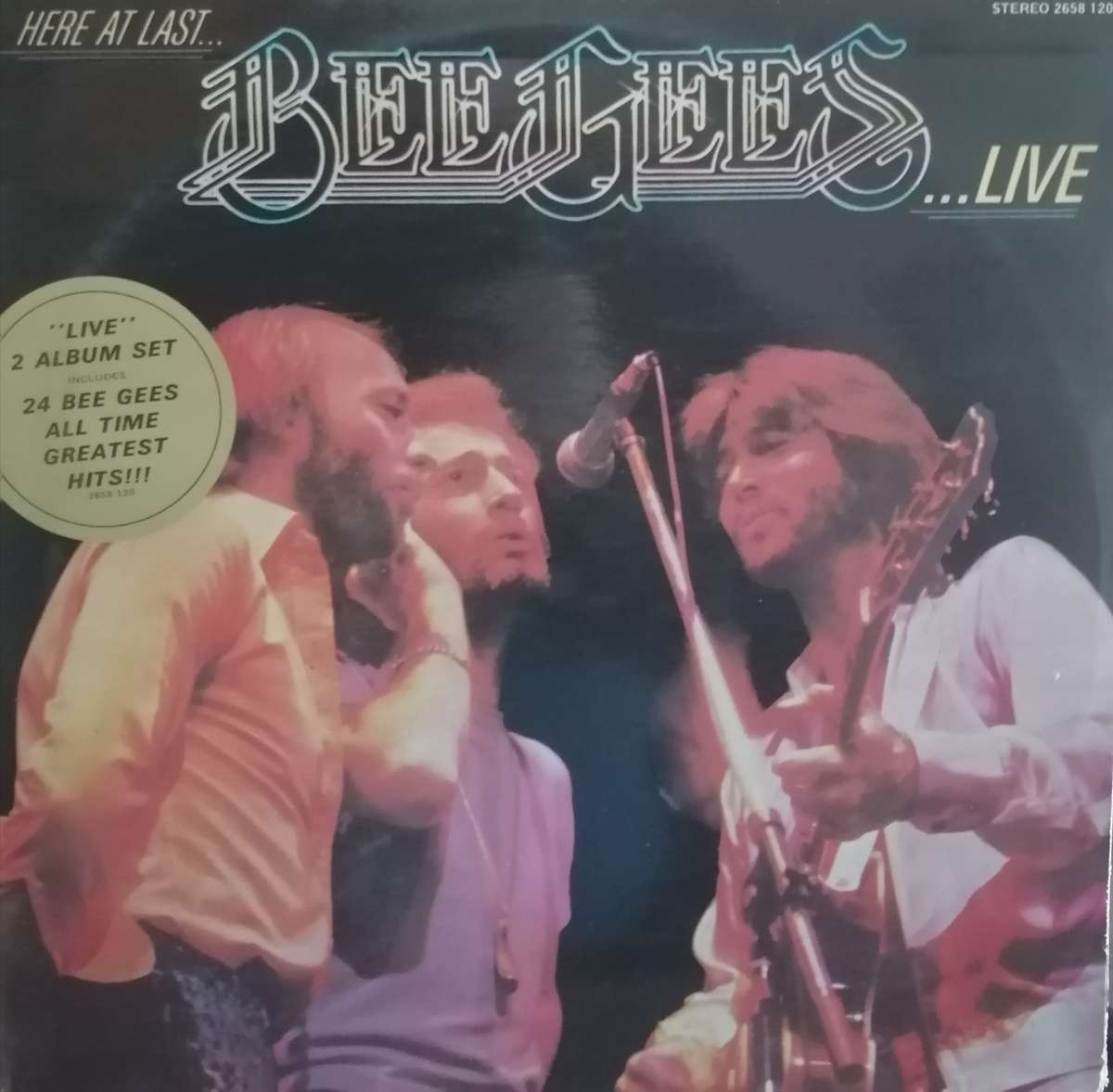 Bee Gees Live.., Double album, vinyl's very good.