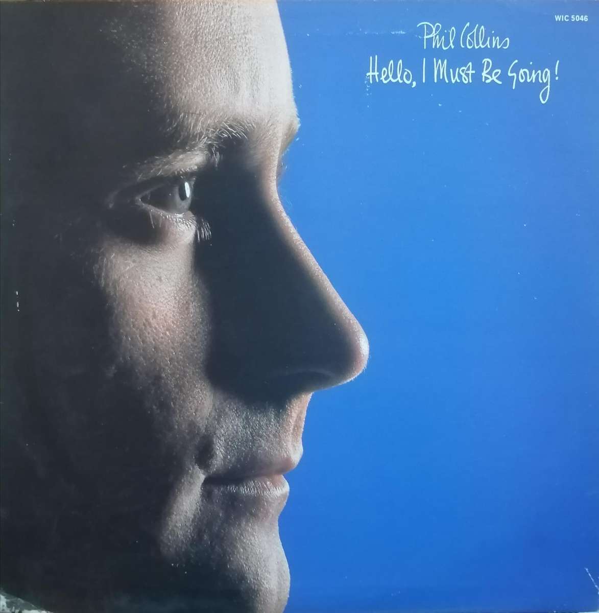 Phil Collins, Hello I must be Going, vinyl excellent.
