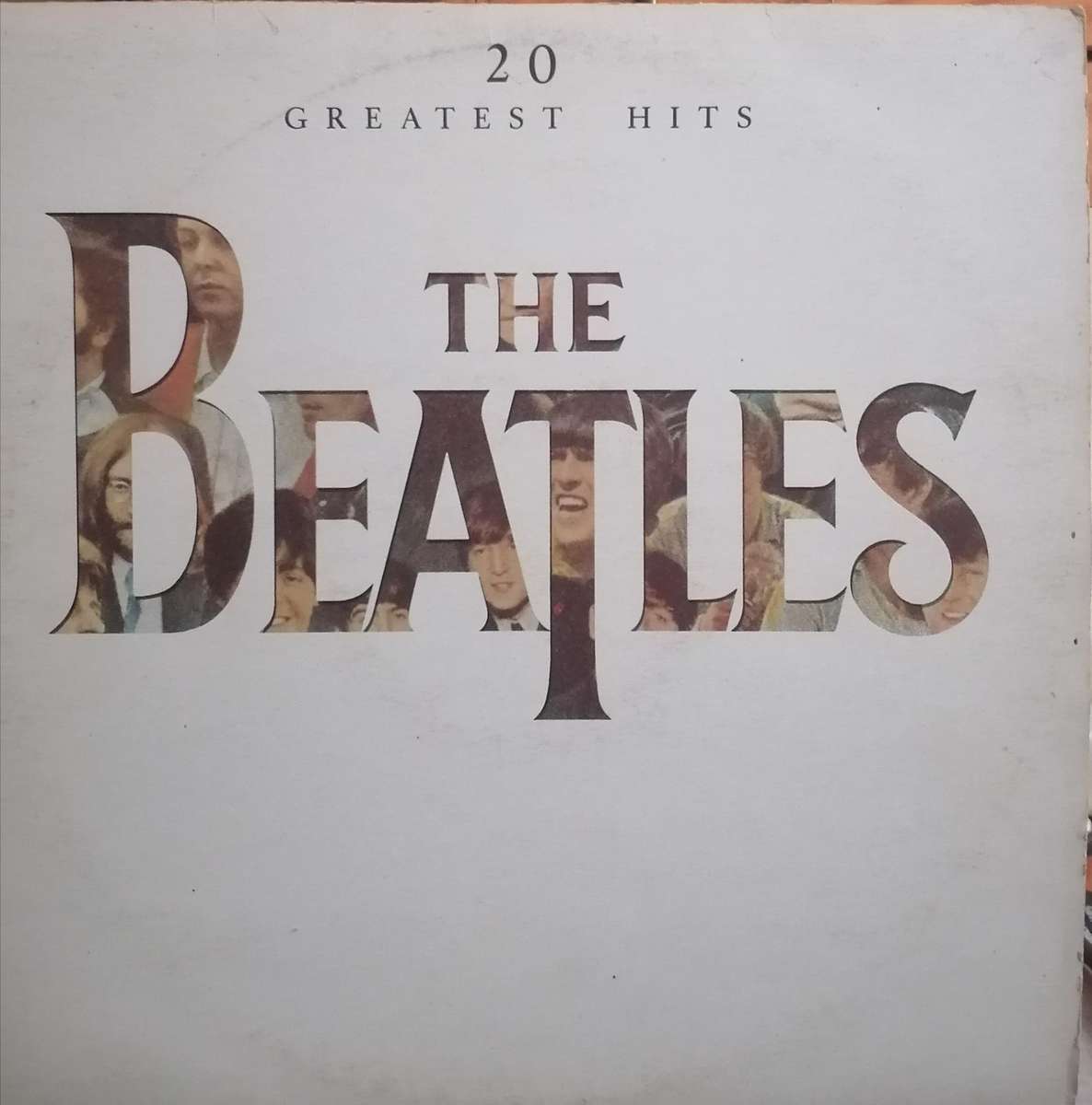 The Beatles, 20 Greatest Hits, vinyl very good..