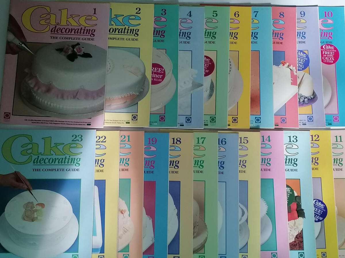 64x Cake decrating issues, The complete Guide, Pages A4, Published England.