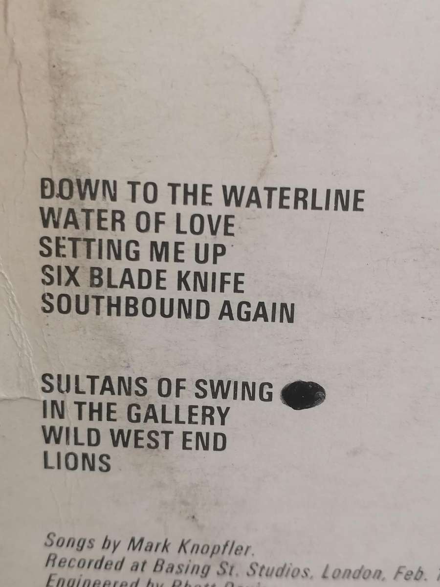 Dire Straits, vinyl good.