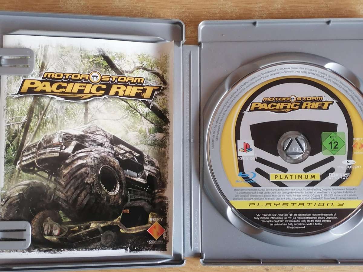 3x PS3 games, Pacific Rift Platinum, Mx vs. Atv untamed & Dirt 3.
