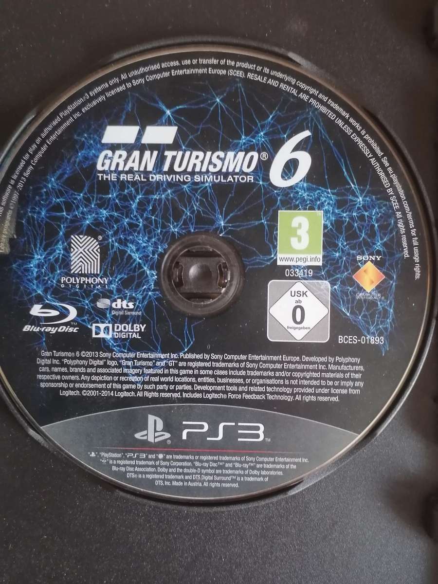 3x PS3 games, Gran Turismo 5 Platinum, Gran Turismo 5 Prologue Platinum & Gran Turismo 6.