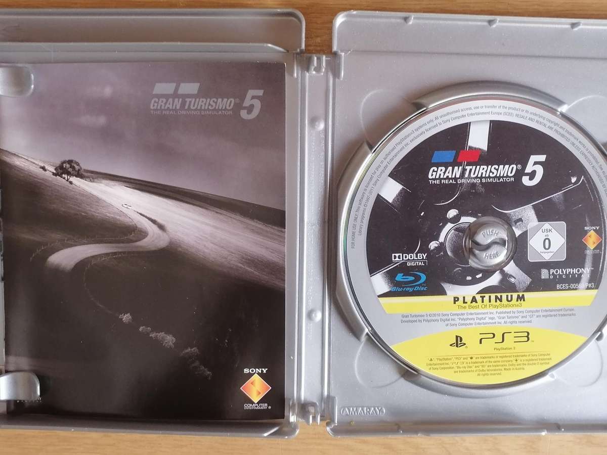 3x PS3 games, Gran Turismo 5 Platinum, Gran Turismo 5 Prologue Platinum & Gran Turismo 6.