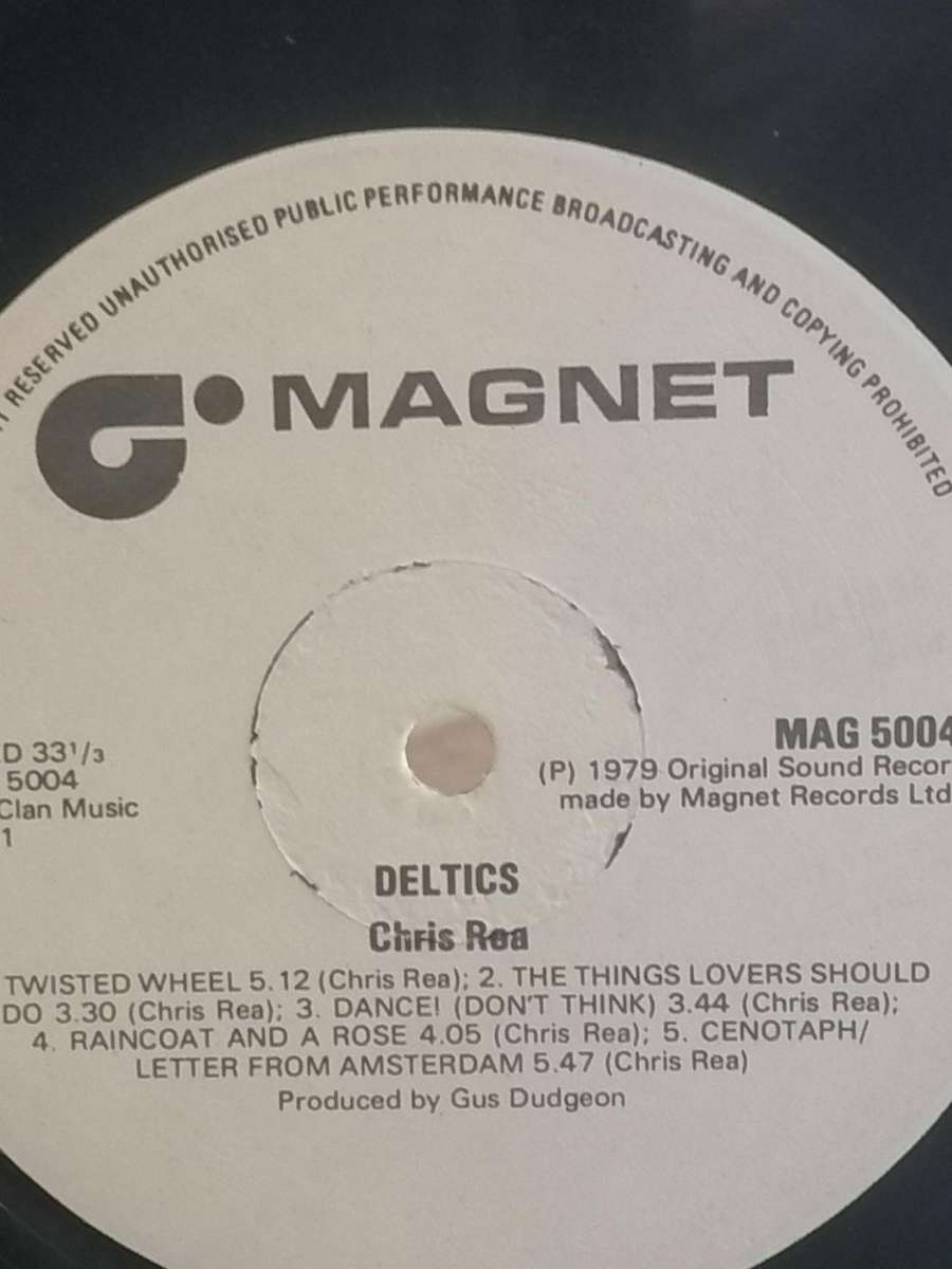 Chris Rea, Deltics, vinyl good.