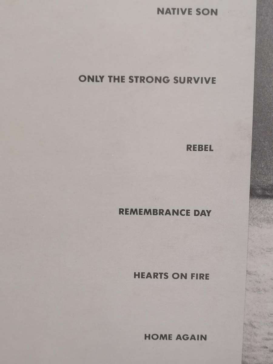 Bryan Adams, Into the Fire vinyl good+.