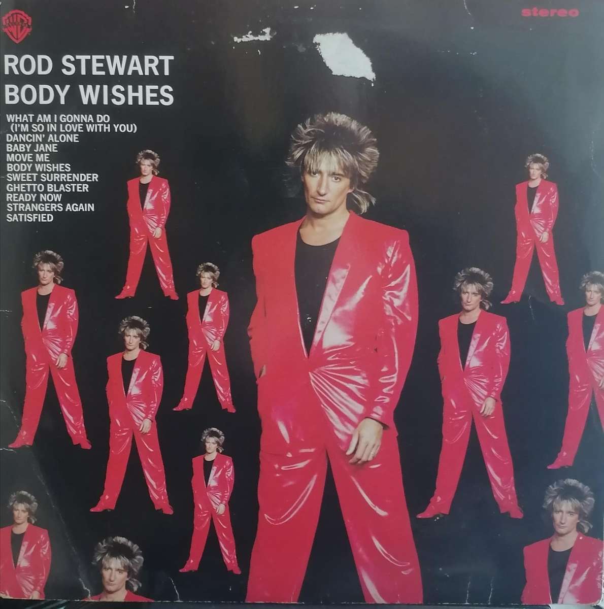 Rod Stewart, Body Wishes, vinyl very good.