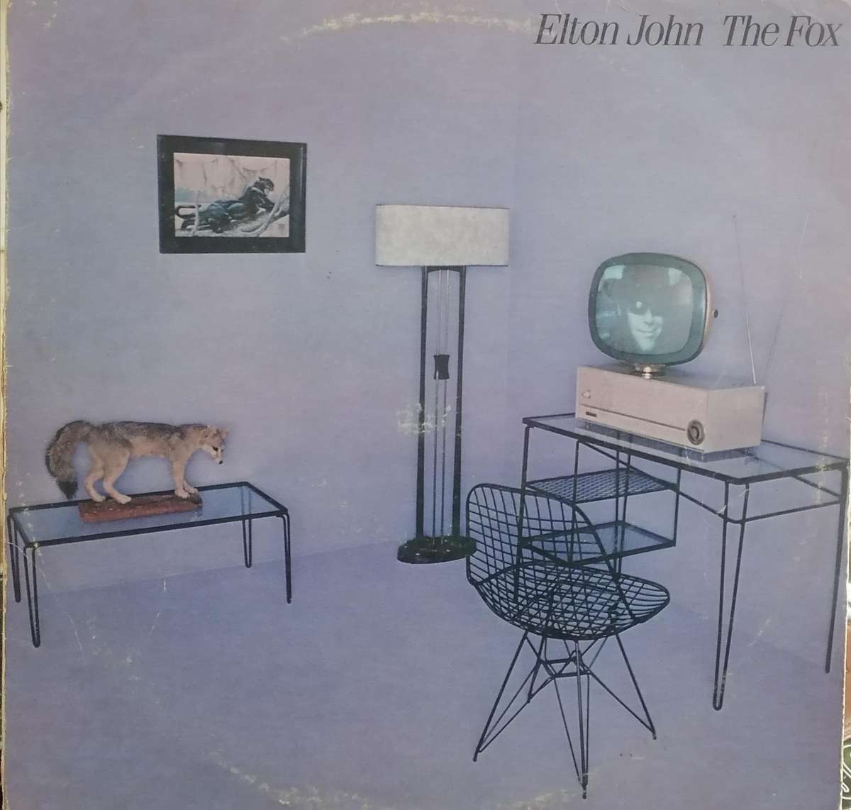 Elton John, The Fox, vinyl good.