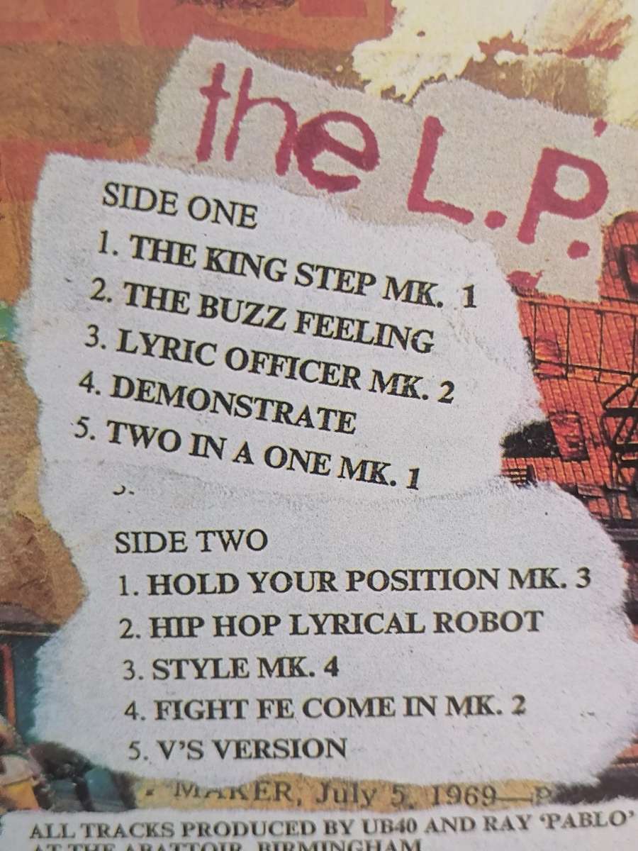 UB40, Baggariddim, vinyl very good.