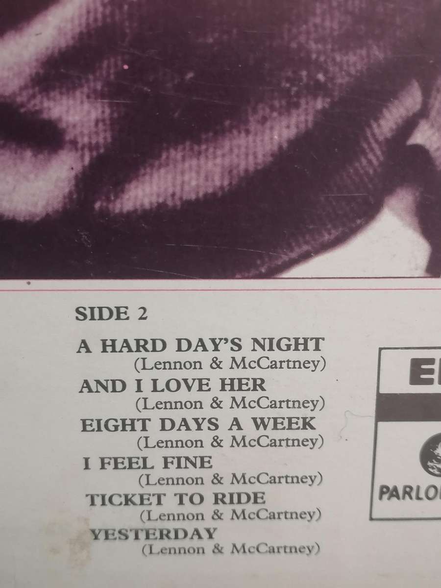 The Beatles 1962-1966, Double album, vinyl's very good.