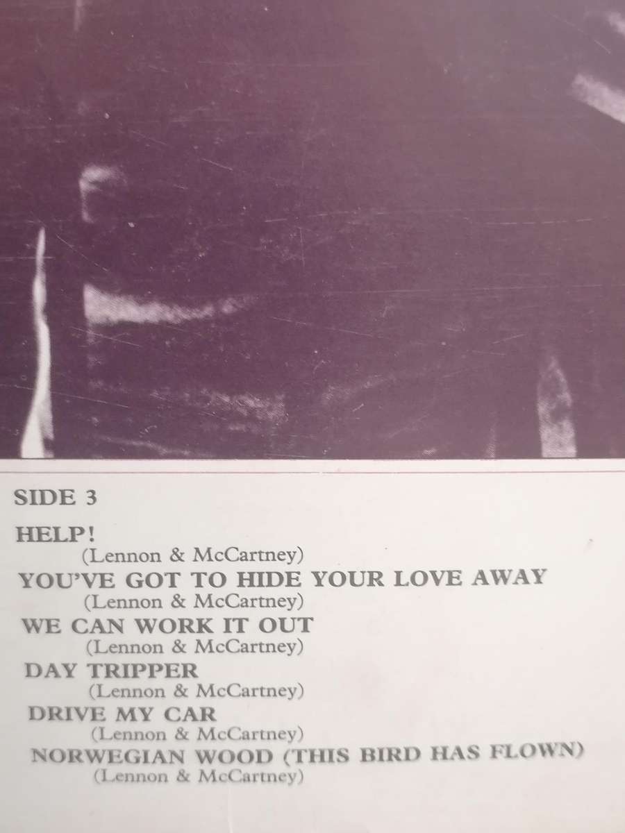 The Beatles 1962-1966, Double album, vinyl's very good.