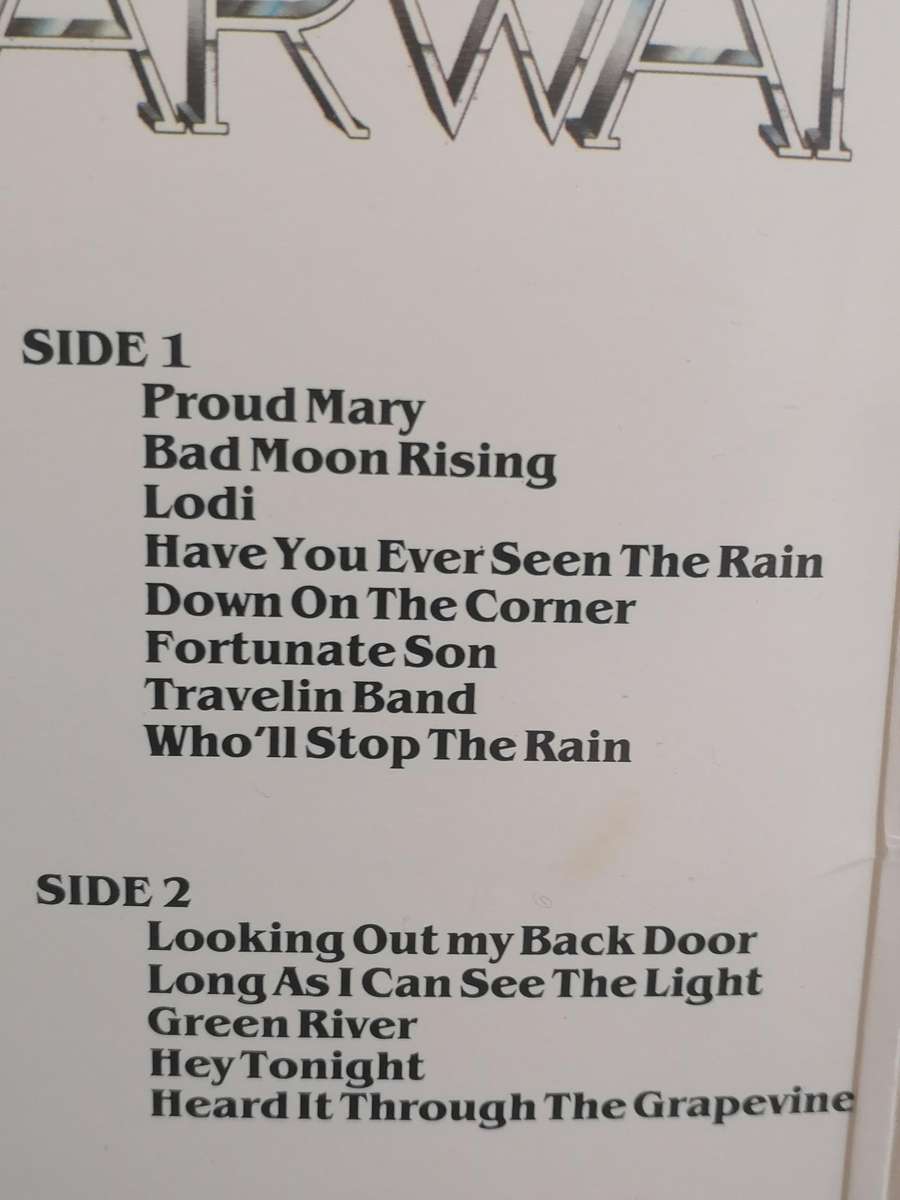 The very best of Creedence Clearwater Revival, double album ,vinyl's very good+ .