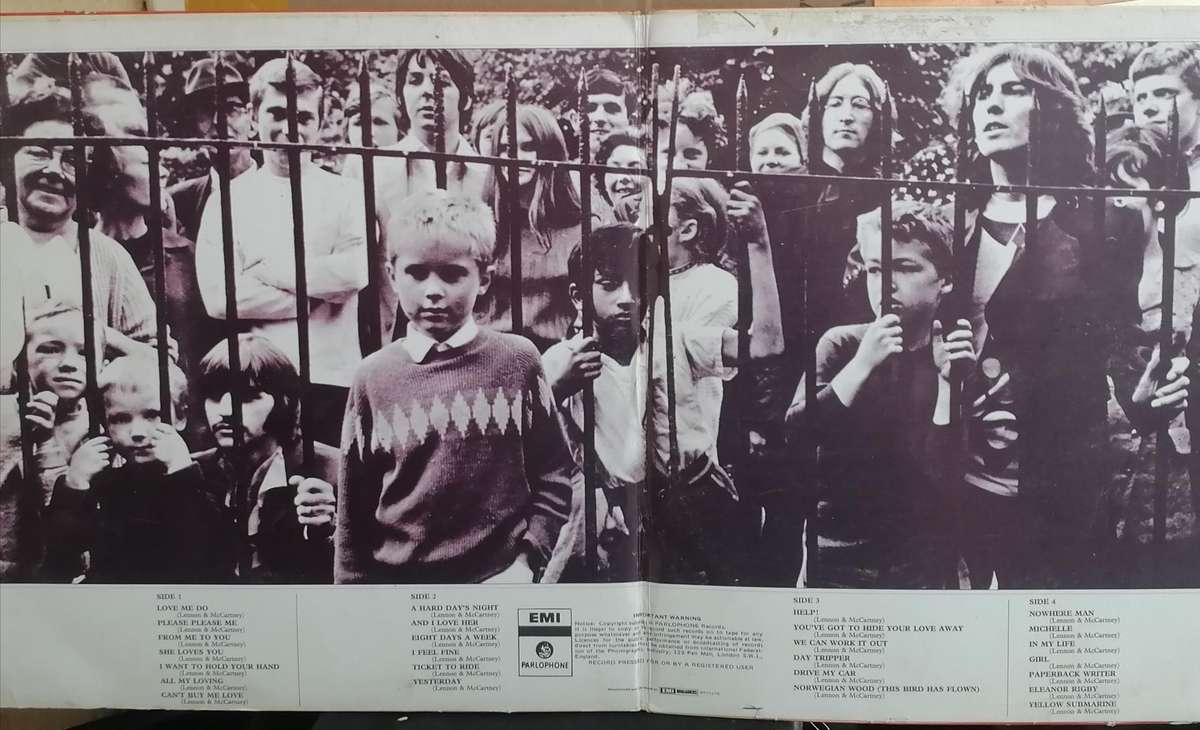 The Beatles 1962-1966, Double album, vinyl's very good.